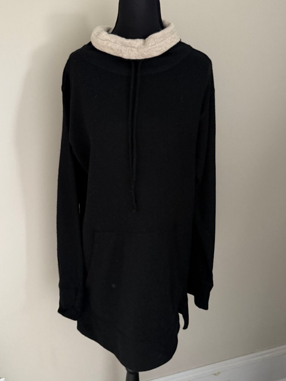 Classiques Entier Cashmere Angora Wool Blend Cowl Neck Tunic XS